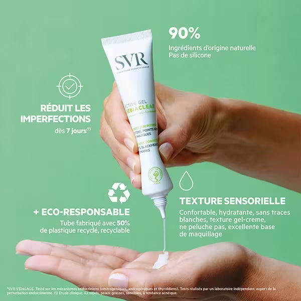 SVR Sebiaclear Active Gel - 40 ml