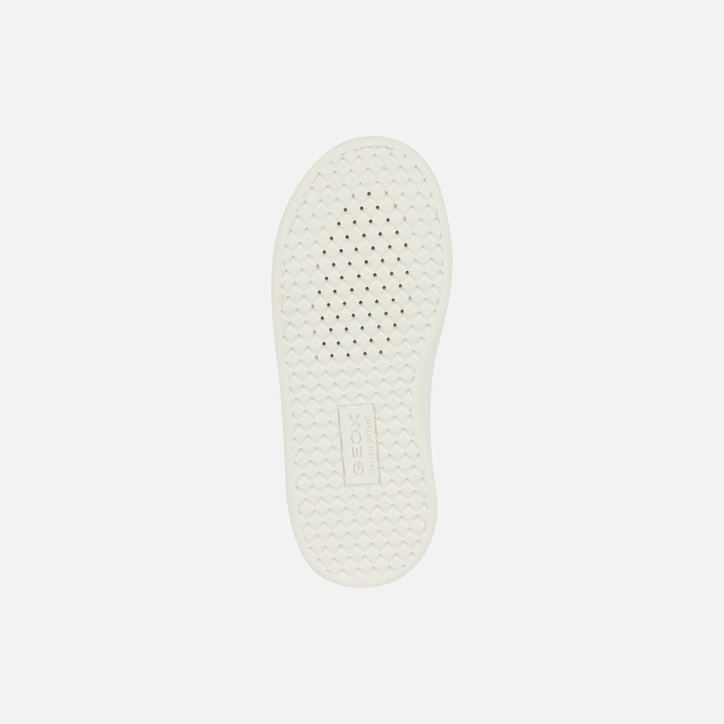 GEOX Eclyper Sneaker Femme Off White/Noir