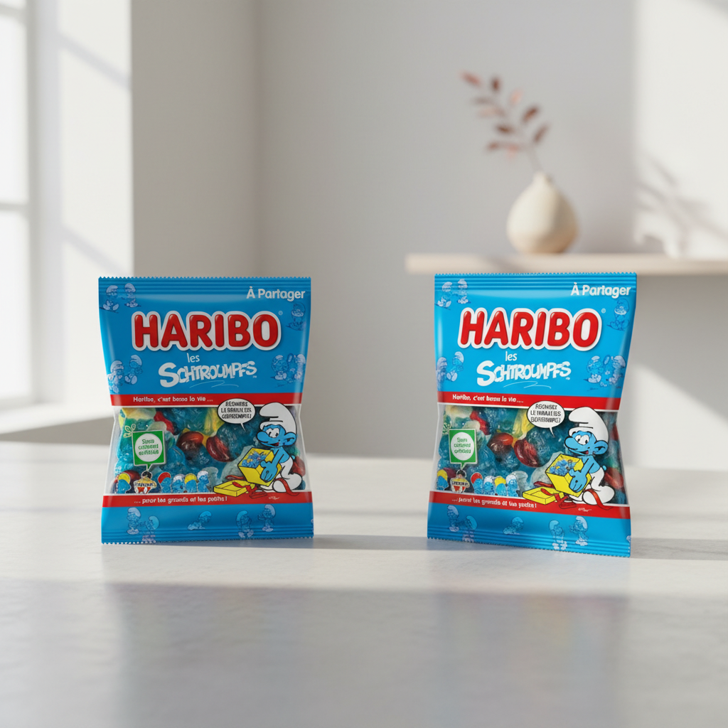 Haribo Bonbons Schtroumpfs - 120 g