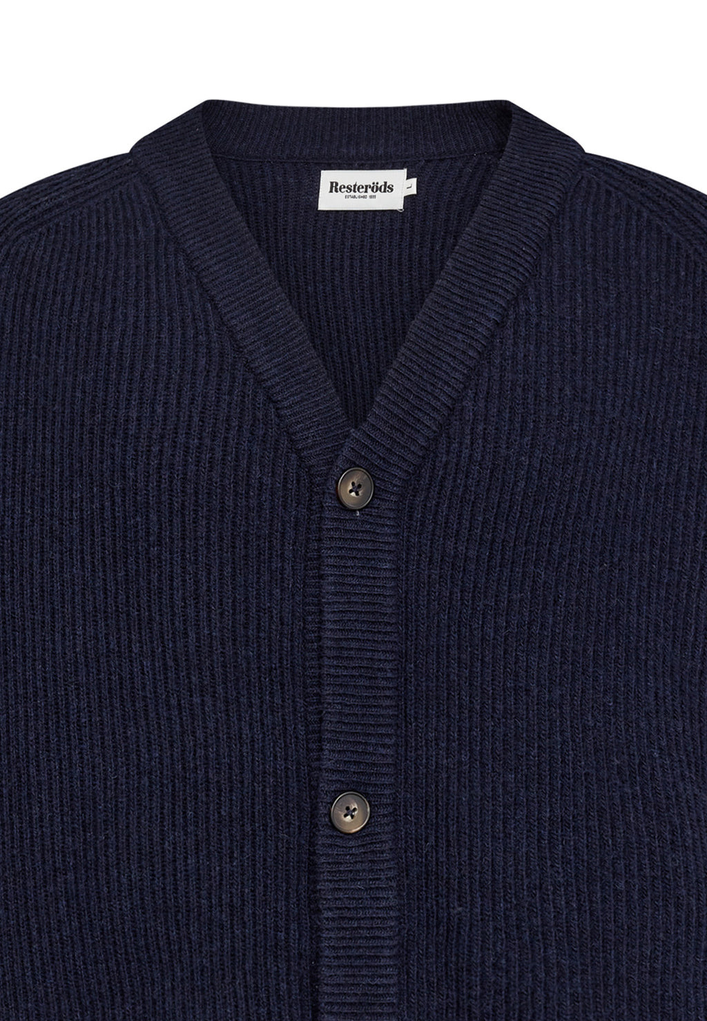 Resteröds Cardigan Kyle Bleu marine M