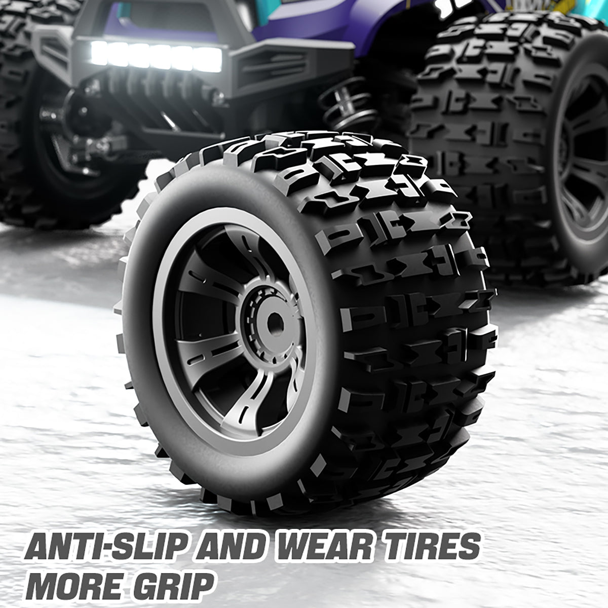 Voiture RC Tout-Terrain pour Adultes à l'Échelle 1:18 – Camion RC Tout-Terrain 4x4 Haute Vitesse 40+ km/h avec 1 Batterie Rechargeable, Véhicule Jouet Électrique 2,4 GHz pour Adolescents et Âge 14+.