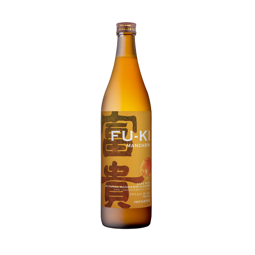 FU-KI Saké mandarin - à base de saké et de mandarine 10 % 75 cl