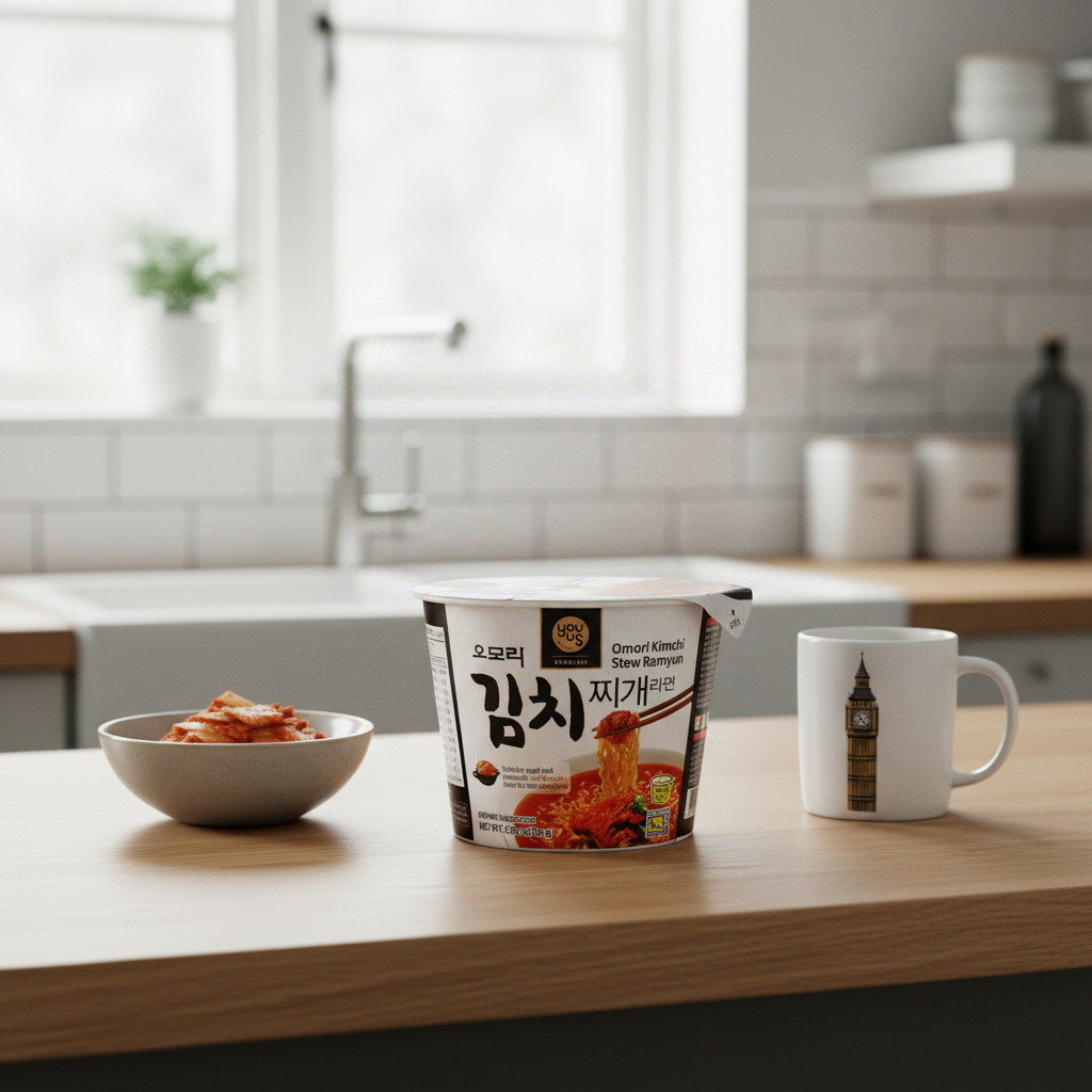 GS25 YOUUS OMORI RAMYUN CUP SOUPE AU KIMCHI 150 g