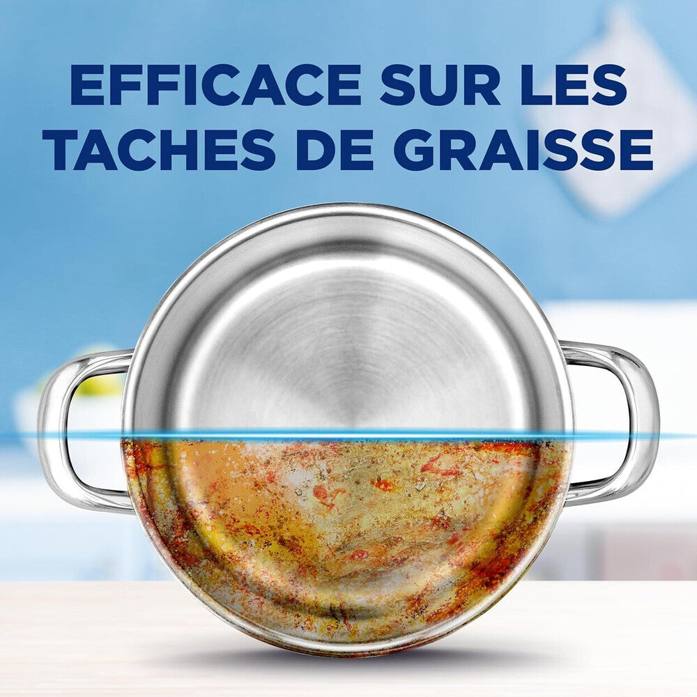 Finish Power All-in-1 Tablettes Lave-vaisselle, Sans Parfum, 2 x 100 Tablettes (= 200 Tablettes)