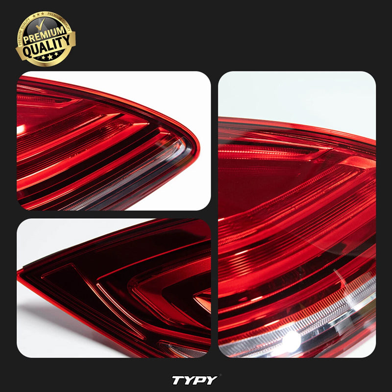 TYPY ampoule de feu arrière pour Porsche Panamera 970.1 2010–2013, feu arrière à projection LED, feu de circulation diurne, accessoires automobiles
