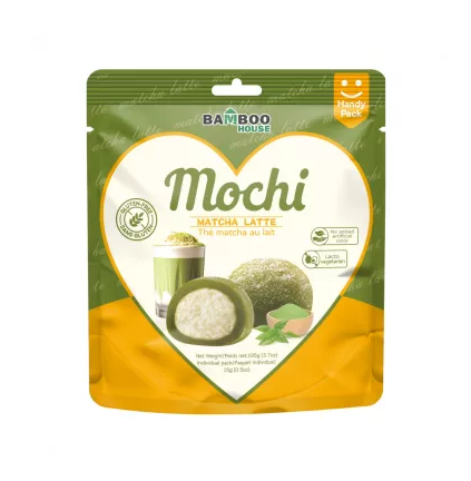 Bamboo House Mochi au latte au matcha 105 g