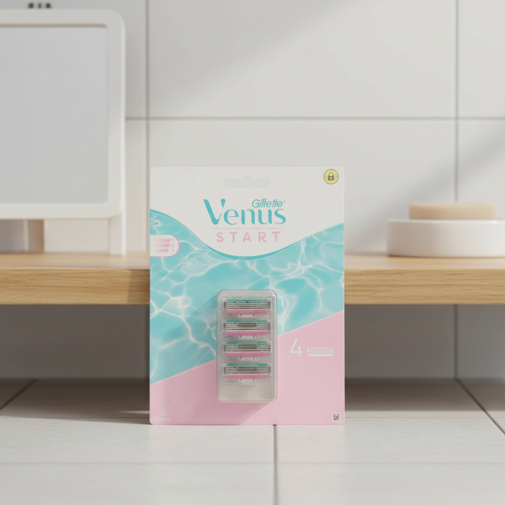 GILLETTE VENUS - Cartouche De Rasage Start - Lot de 4 cartouches