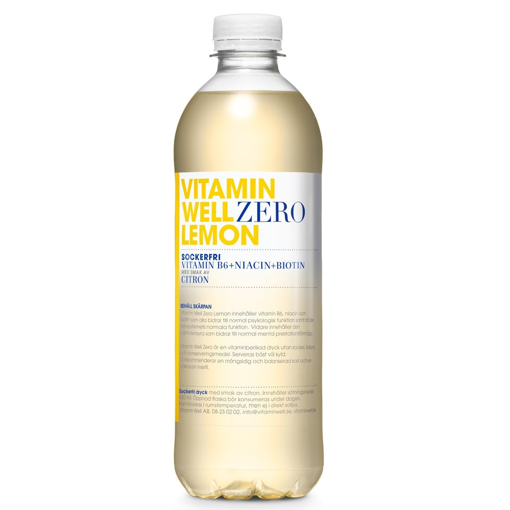 VITAMIN WELL Zero Limon Pack 12x 50cl