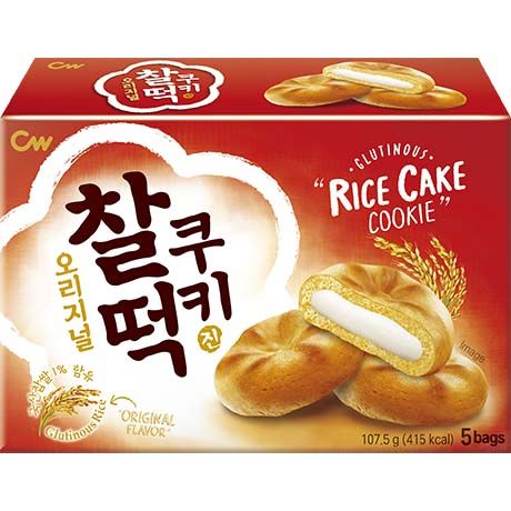 Cheongwoo CW Biscuit gâteau de riz original 107,5 g