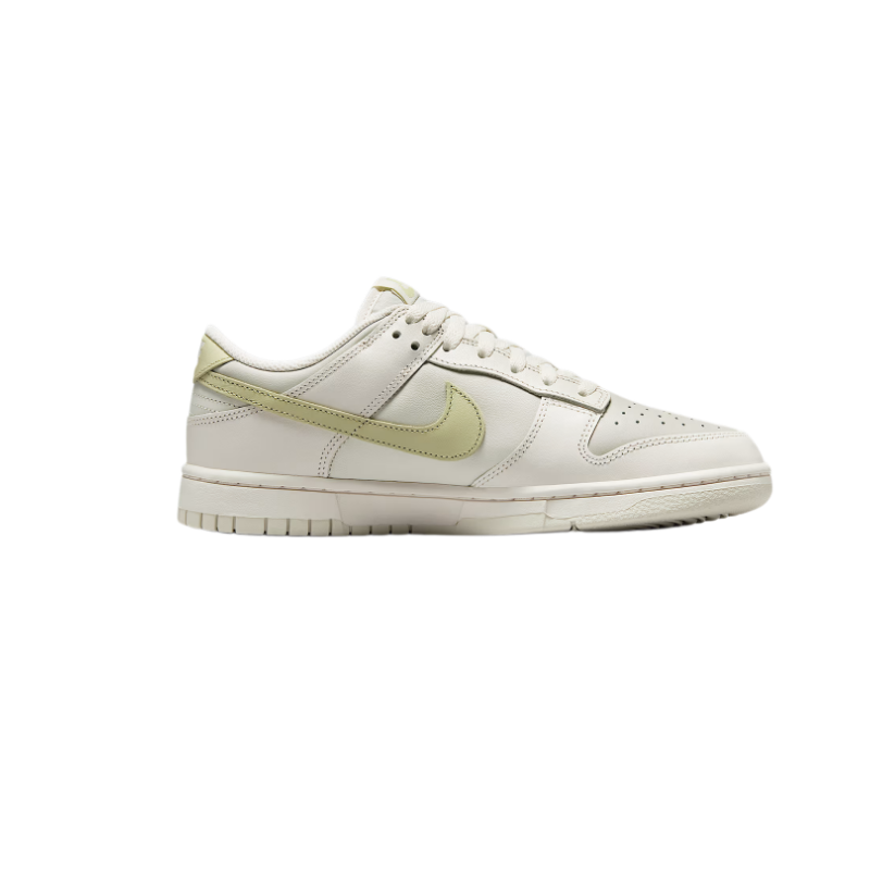 Nike Baskets Dunk Low beige/vert femme
