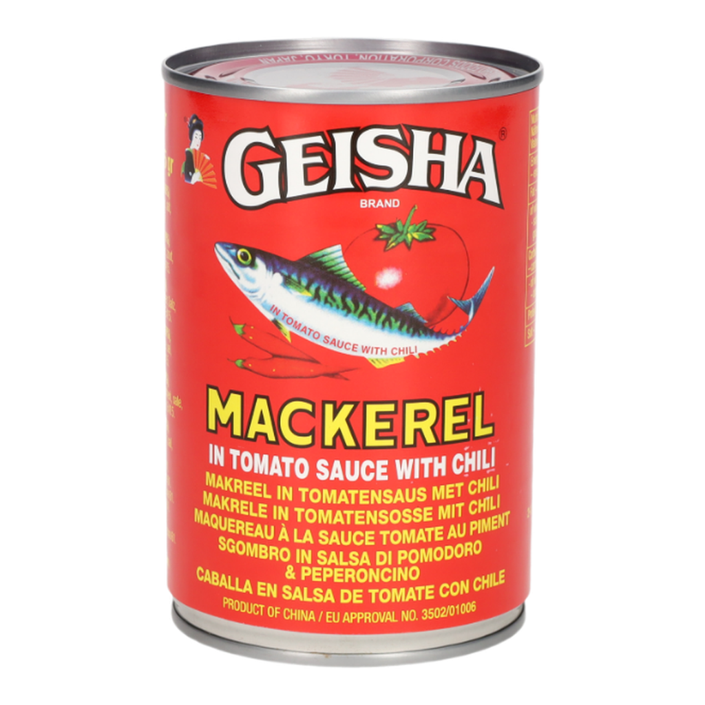 Geisha Maquereau à la sauce pimentée - 425 g