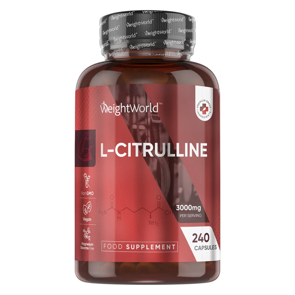 WeightWorld L-Citrulline 3000 mg 240 gélules