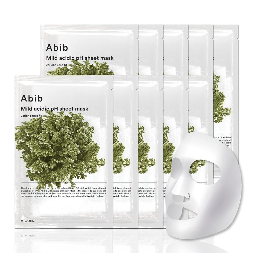 ABIB Masque en Tissu Jericho Rose Fit 10 Feuilles