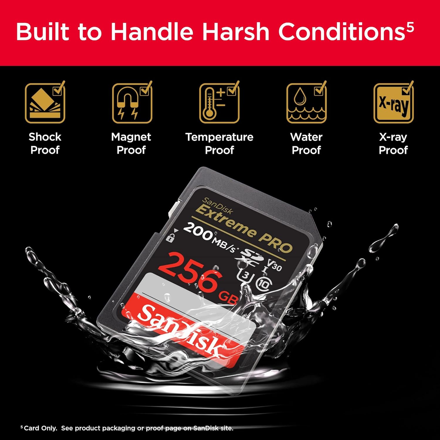 Carte Mémoire SanDisk Extreme PRO SDXC 256 Go