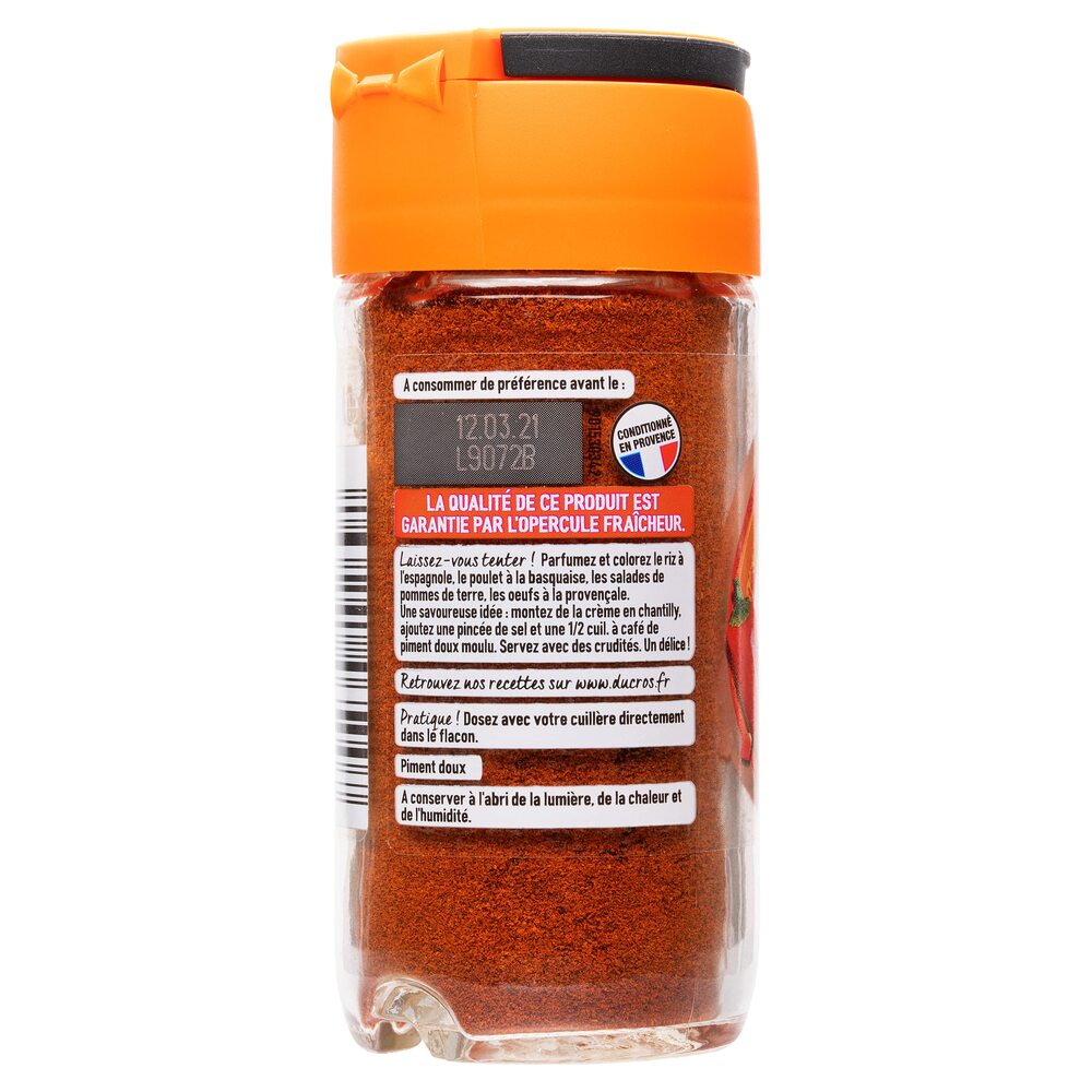 Ducros Paprika doux en poudre 40 g