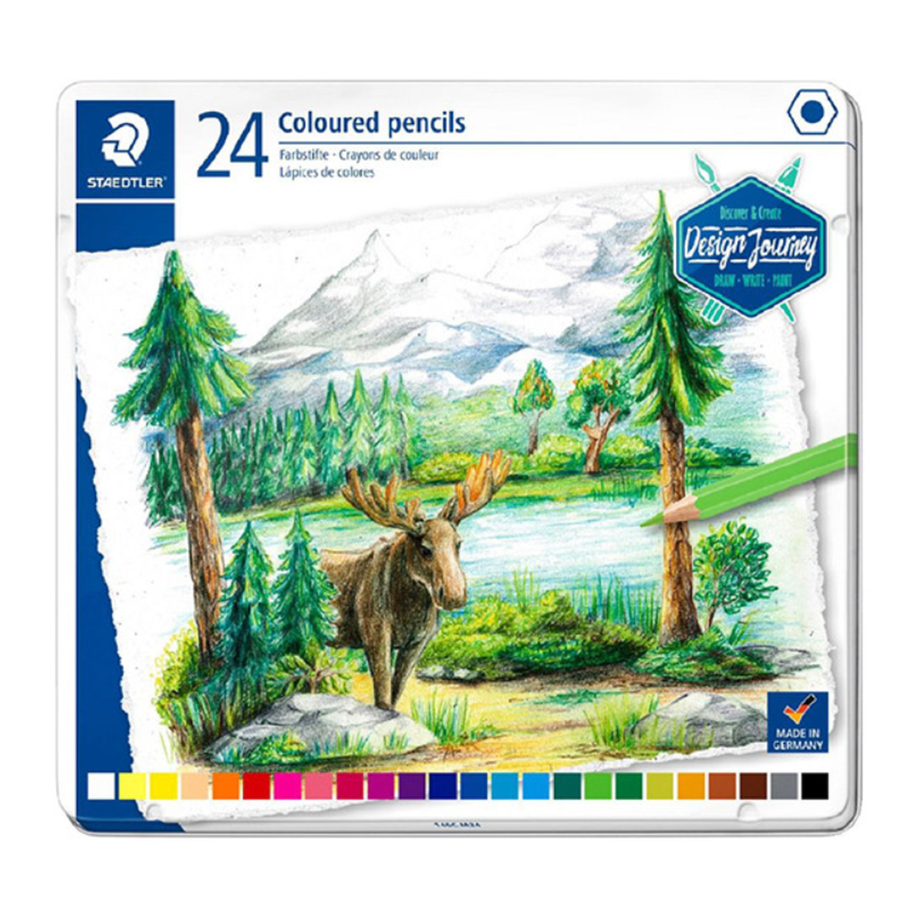 STAEDTLER 146C Crayons de couleur 24 pièces