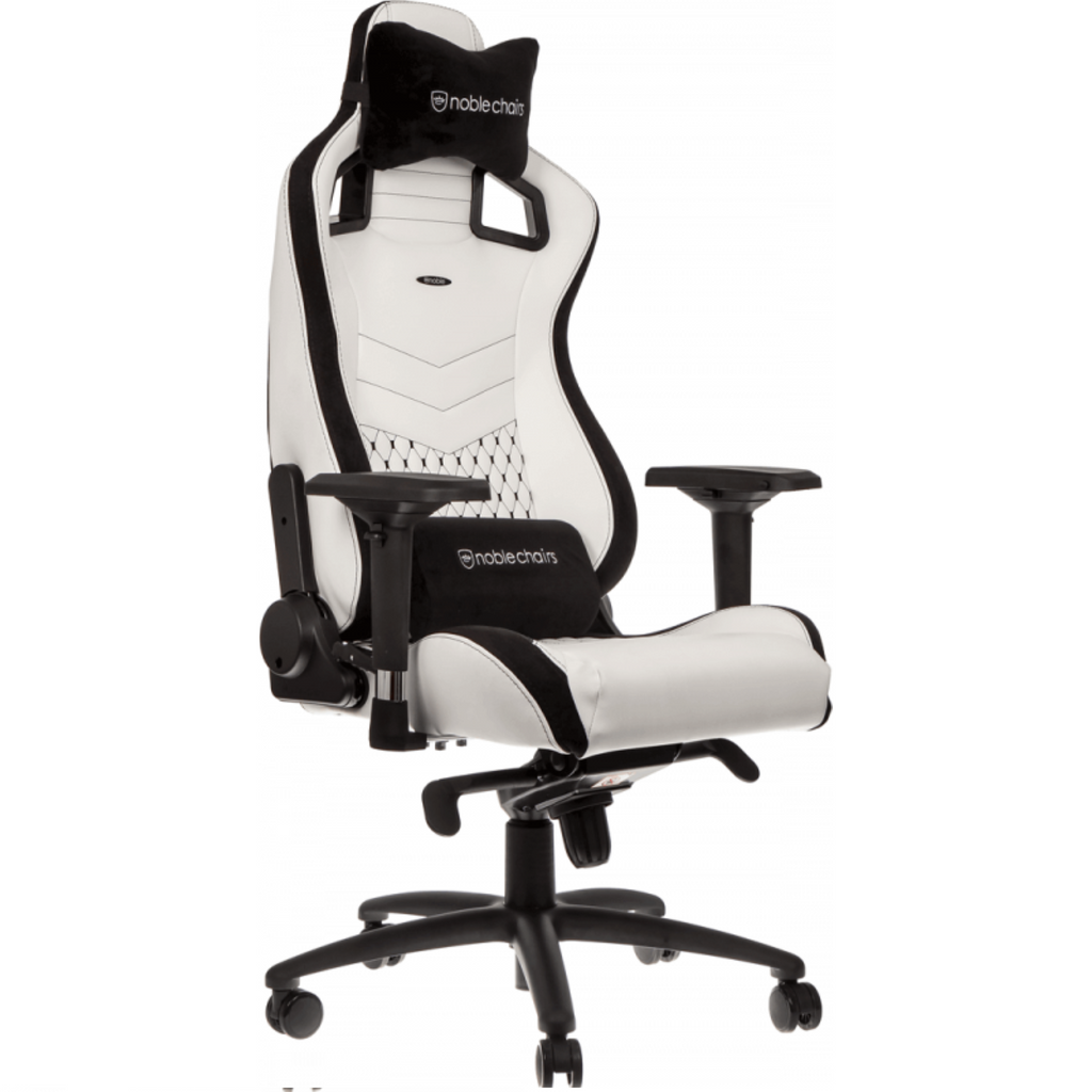 Fauteuil Gamer Noblechairs Epic - Blanc/Noir