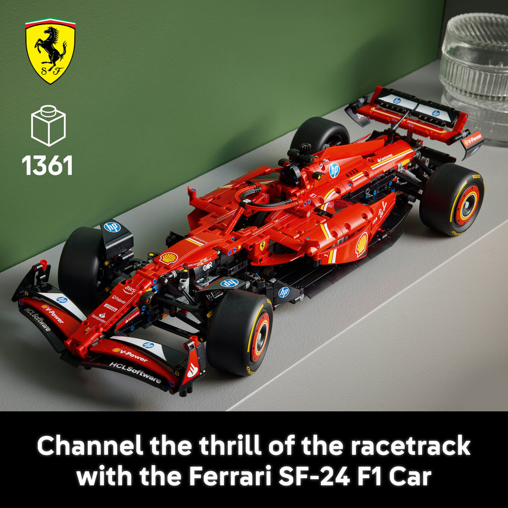LEGO Technic 42207 Ferrari SF-24 F1 Set de Construction de Voiture