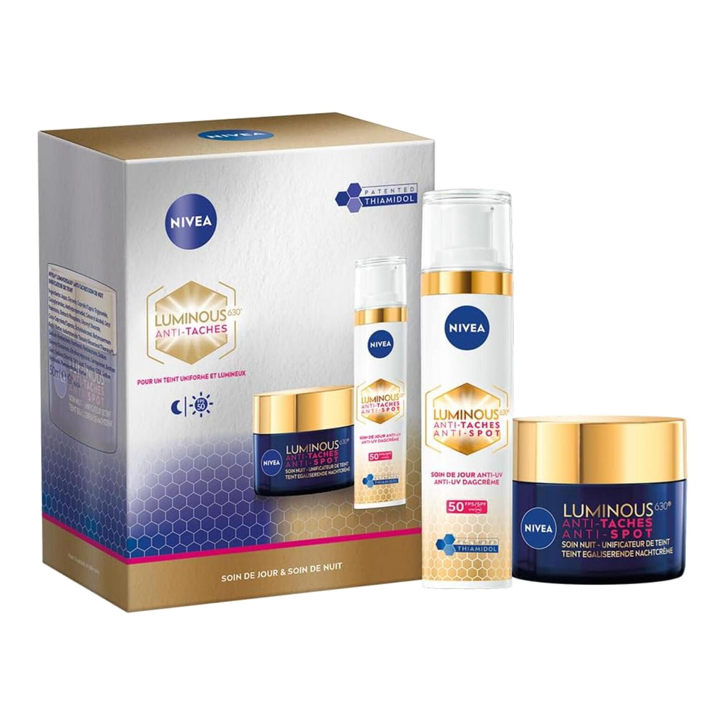 NIVEA Coffret Duo Visage Luminous630 Soin Jour + Soin Nuit