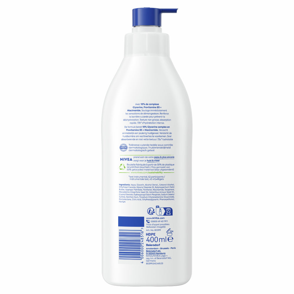 NIVEA Lait Corps Repair & Care Peaux Extra Sèches 400 ml