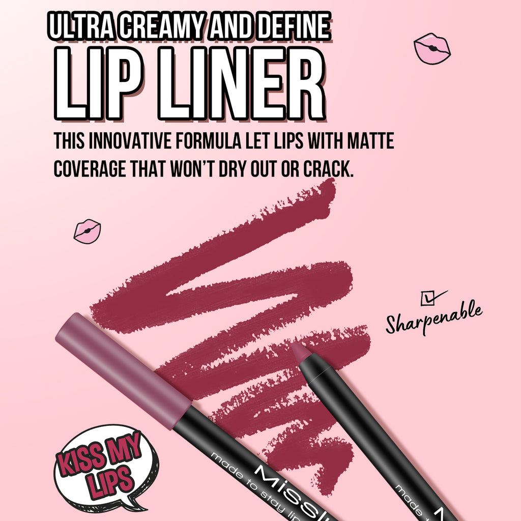 Misslyn Crayon contour des lèvres Made to Stay 24