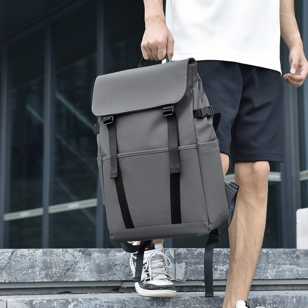 Sac à dos ordinateur portable Urban Flip Cover 15,6 pouces, Sac à dos multi-compartiments résistant à l'eau, Sac à dos de jour décontracté anti-rayures avec sangle pour bagages