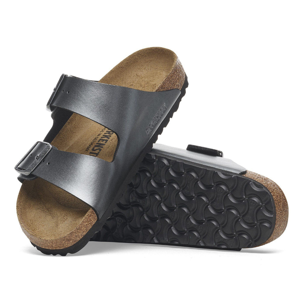 Birkenstock Arizona Birko Flor Femme (Étroit) Noir