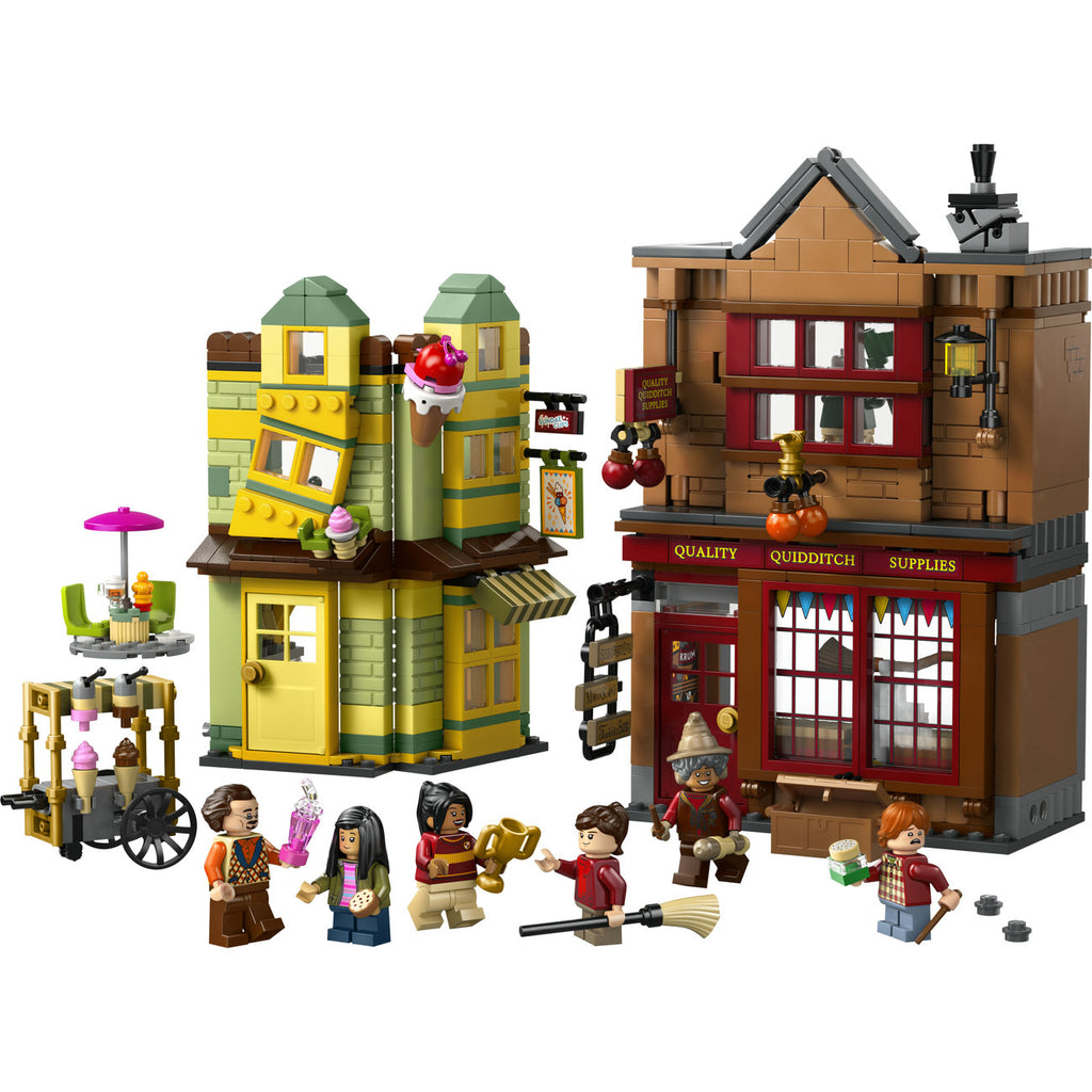 LEGO Harry Potter™ 76452 Magasin d'accessoires de Quidditch™ et marchand de glaces