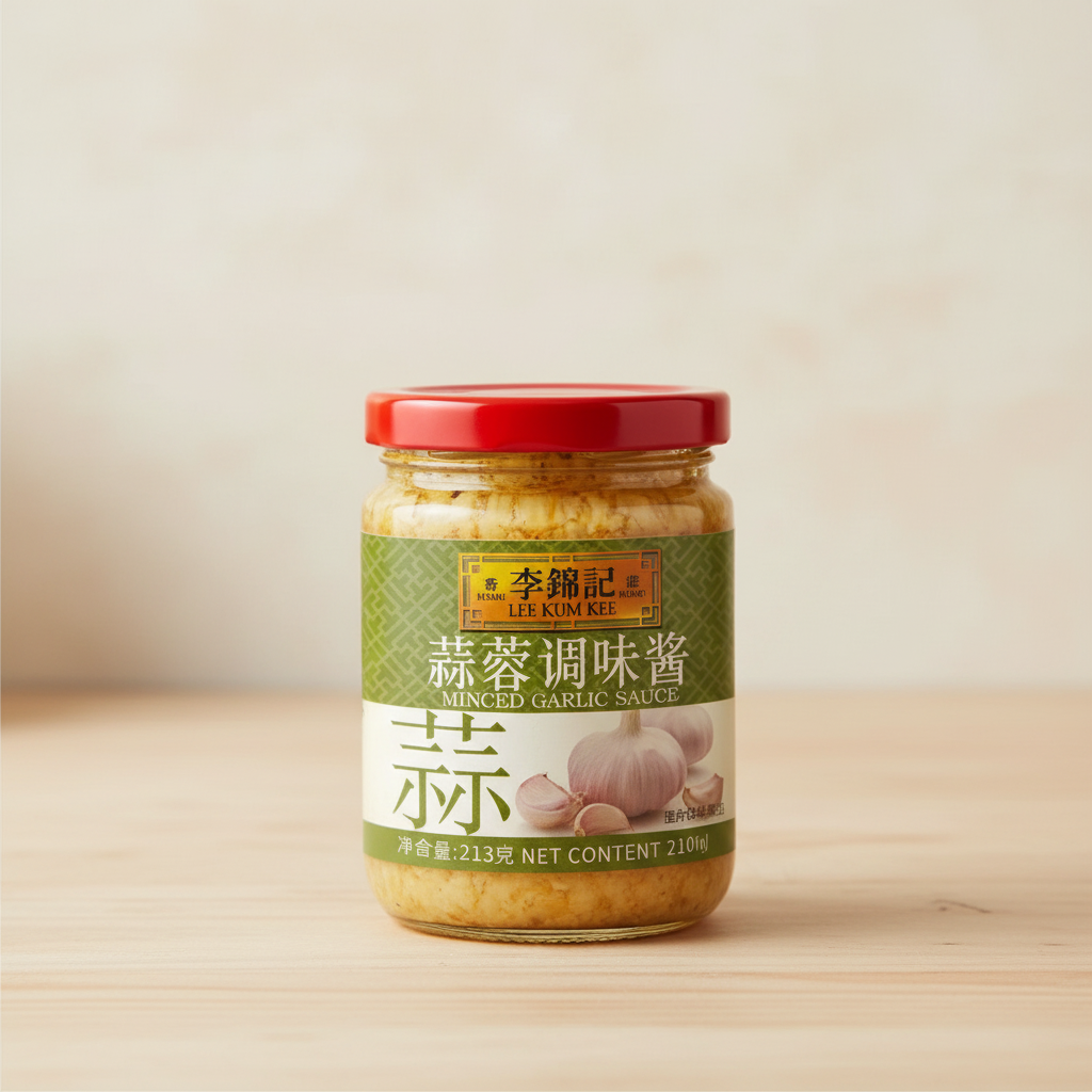 LEE KUM KEE Sauce à l'ail haché - 326 g