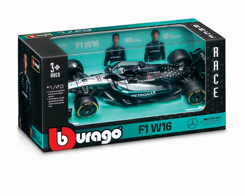 1/43 Bburago Formule 1 Mercedes AMG Petronas W16 GP d'Australie #Russell