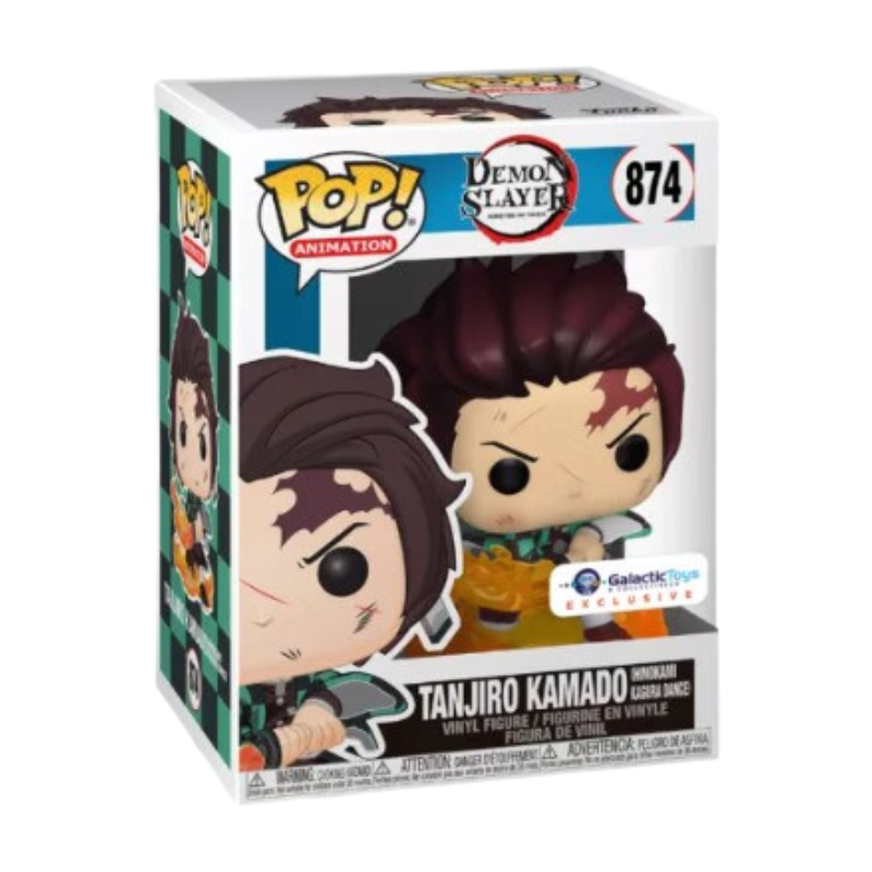 Funko Pop! Animation Demon Slayer Tanjiro Kamado figurine de collection en vinyle #874