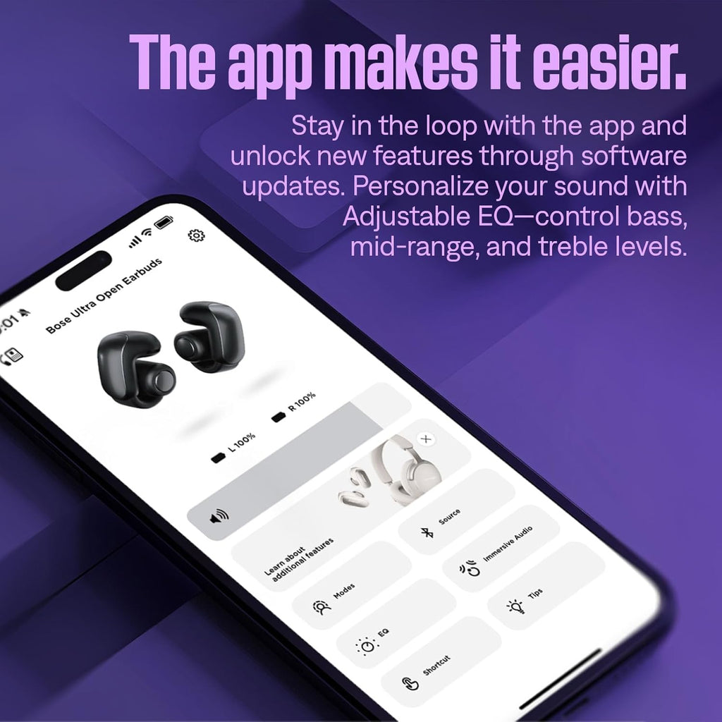 Bose écouteurs Ultra Open Earbuds - Sable flottant