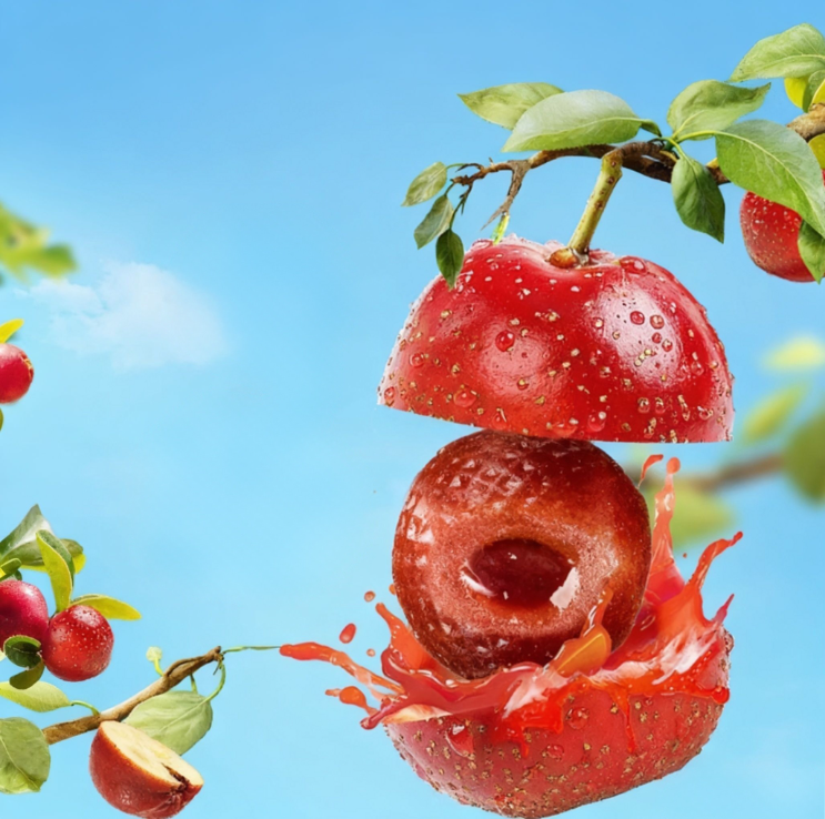 O'Say Gelée d'aubépine fourrée à la fraise - 105 g