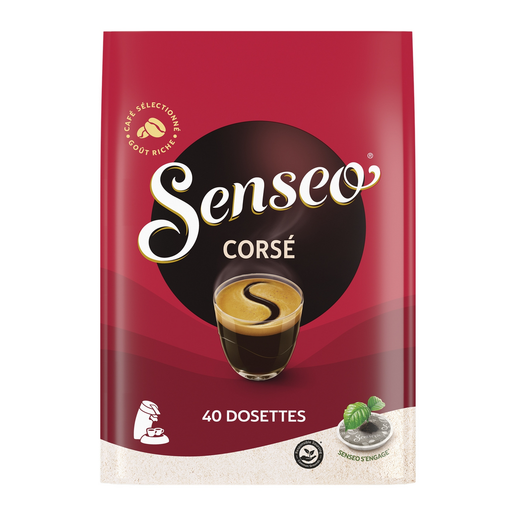 Senseo Dosettes de Café Fortes Compatibles Lot de 40