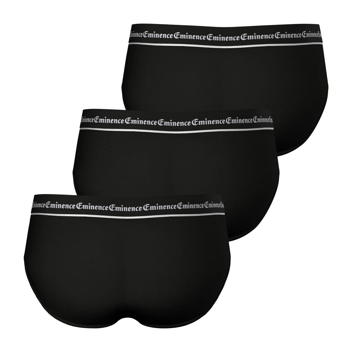 EMINENCE Business Slips Lot de 3, Noir-Noir-Noir