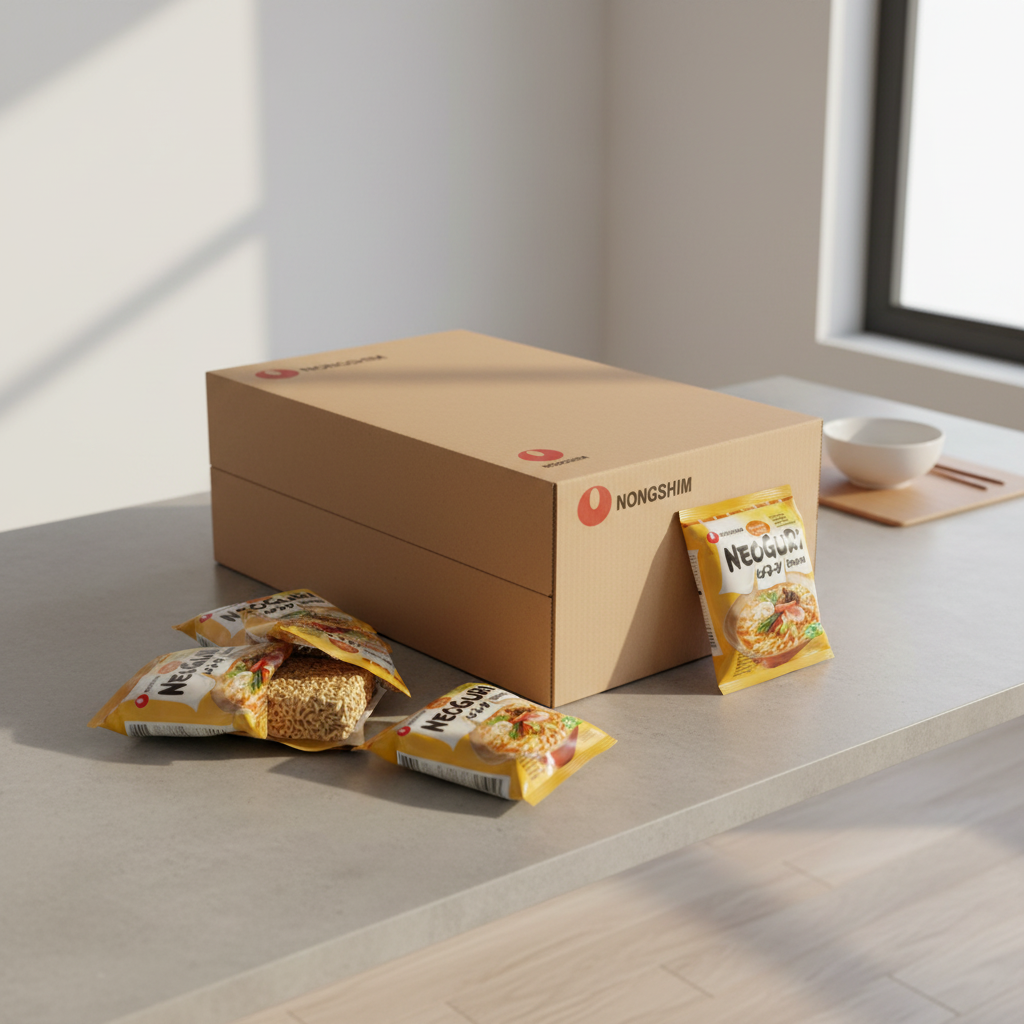 Nongshim Neoguri Ramyun Jaune - 20 x 120 g