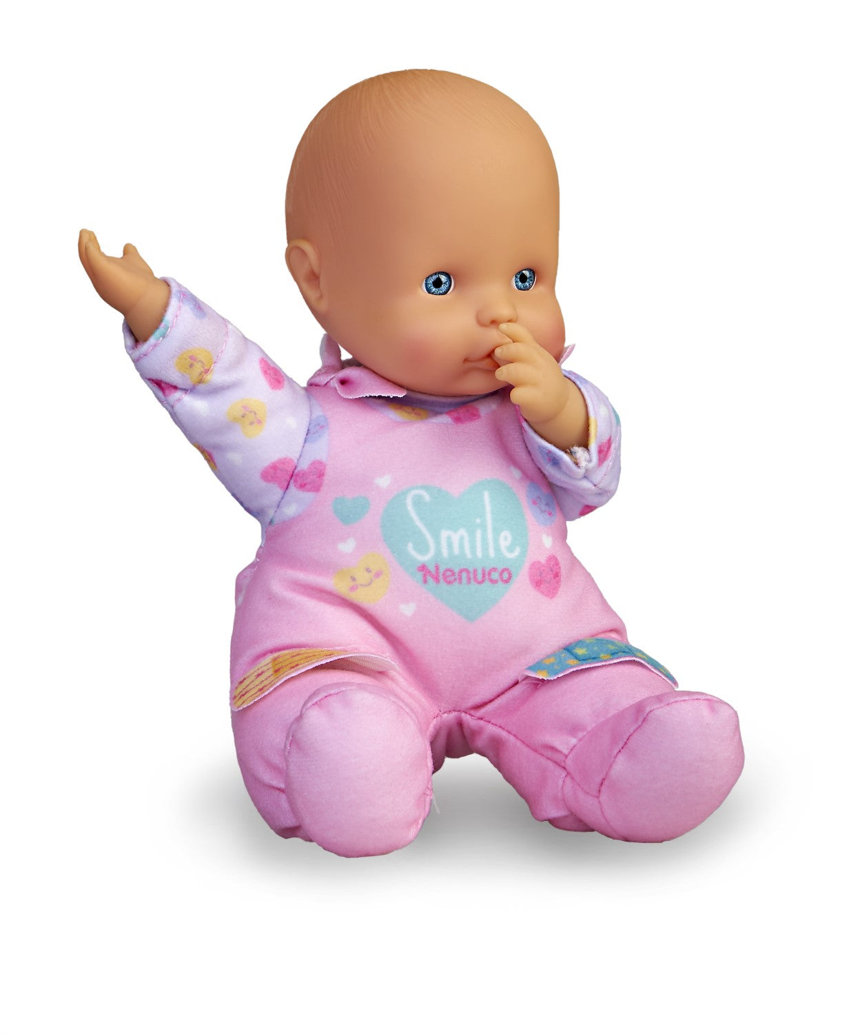 NENUCO Nenuco, Poupon 25 cm corps souple, Avec pansements, Fonctions sonores, Pour les enfants à partir de 10 mois, NFNB0