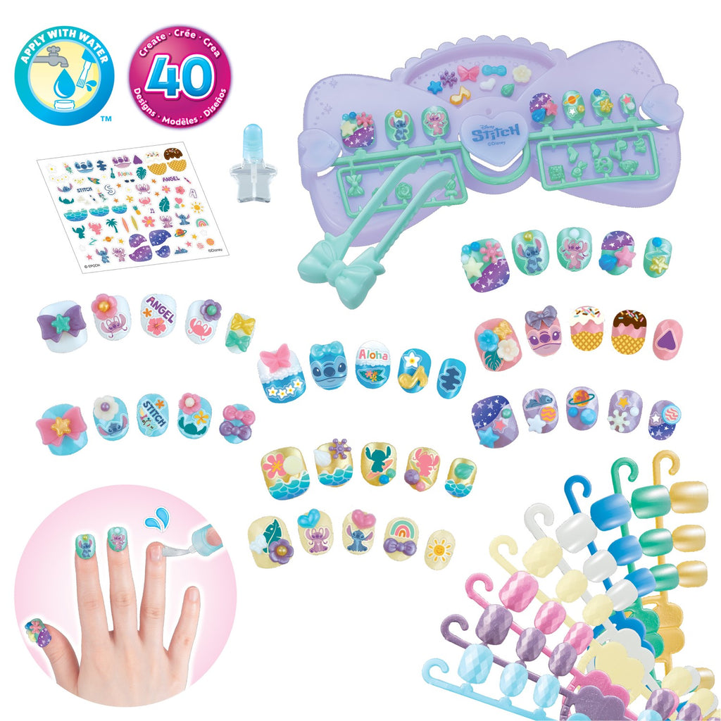 Aquabeads Nail Studio Mon kit de manucure Stitch
