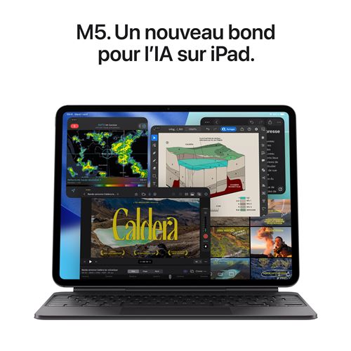 Apple iPad Pro 11-pouces Wi-Fi 512 Go verre standard - Argent