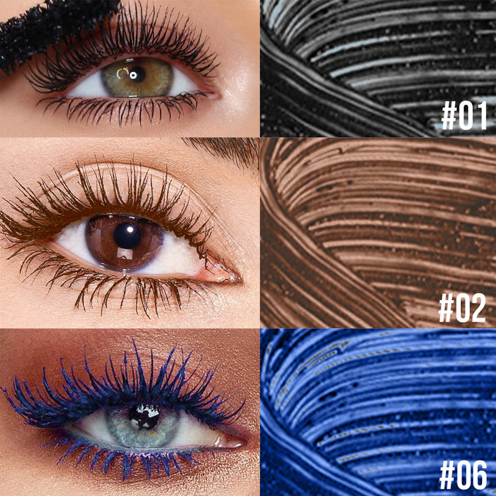 MISSLYN Color Mania Coffret de mascara noir + marron + bleu océan - n° 1