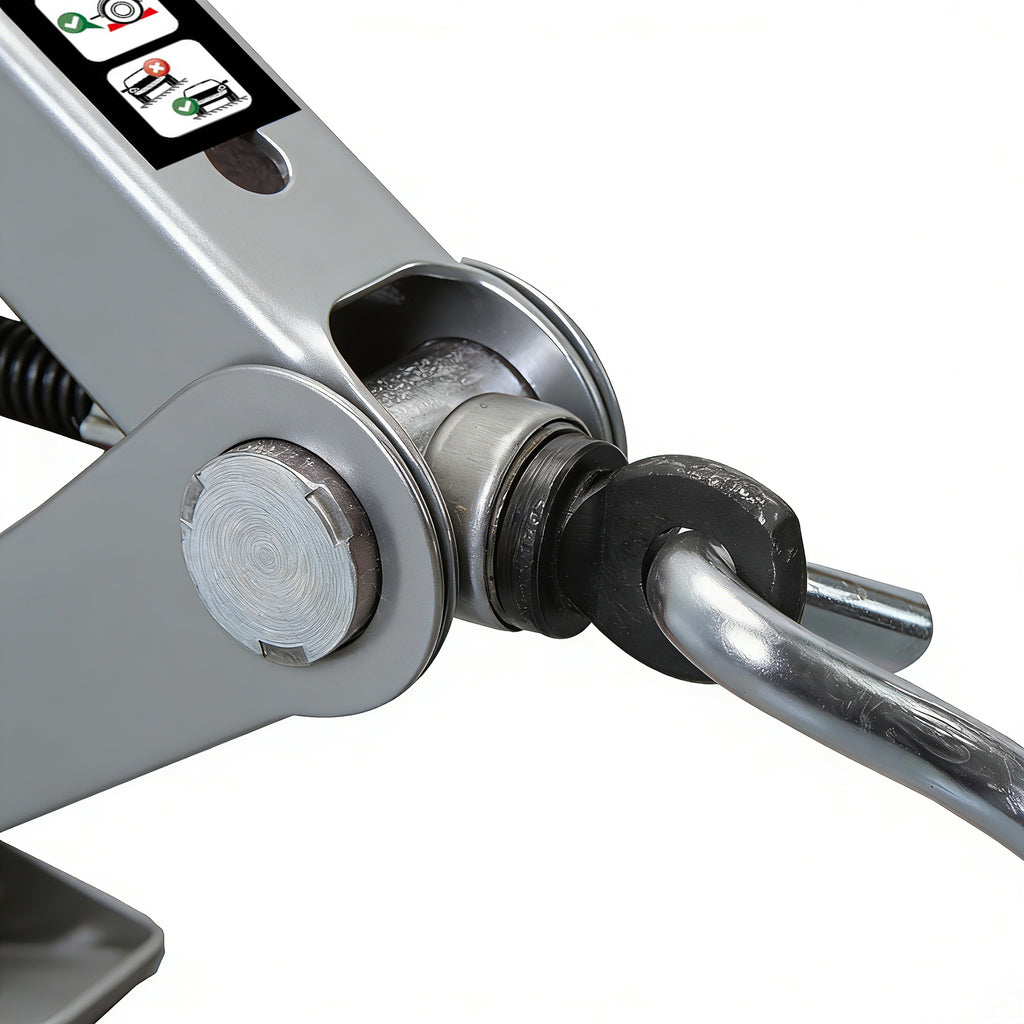 TCE Cric à Ciseaux 1t 88-380mm Profil Ultra Bas Pliable Outil de Levage pour Changement de Pneu d'Urgence Inspection de Châssis Adapté aux Berlines SUVs Véhicules à Faible Garde au Sol BIG RED TORIN