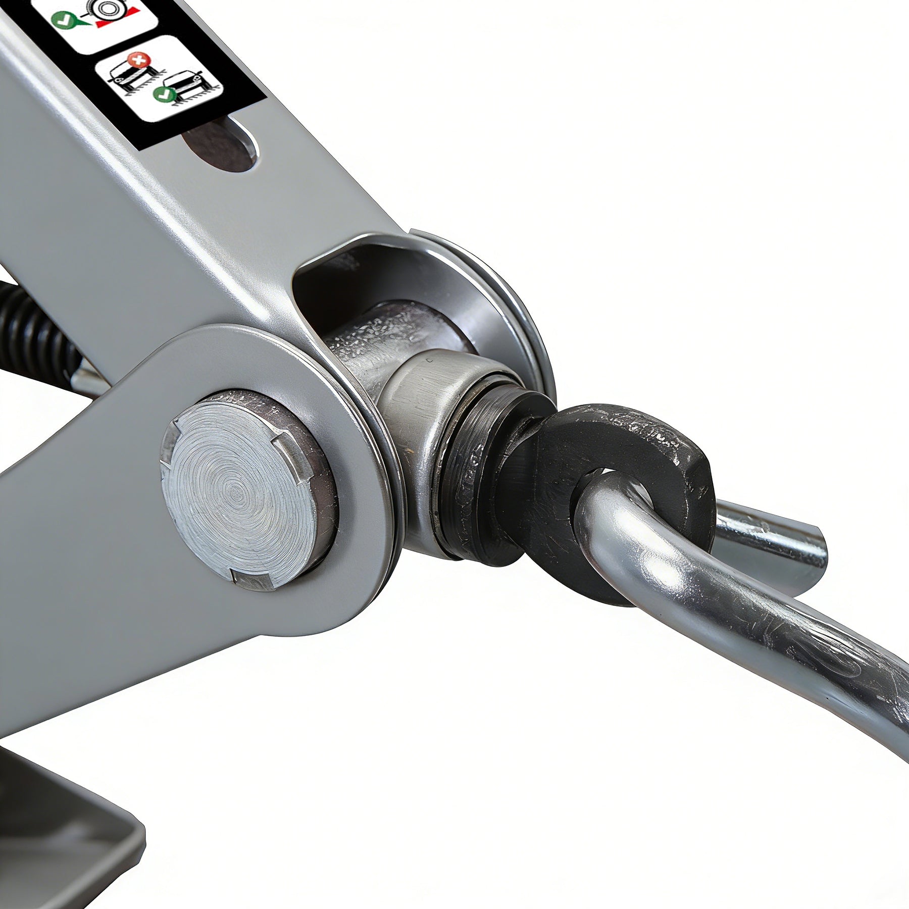 TCE Cric à Ciseaux 1t 88-380mm Profil Ultra Bas Pliable Outil de Levage pour Changement de Pneu d'Urgence Inspection de Châssis Adapté aux Berlines SUVs Véhicules à Faible Garde au Sol BIG RED TORIN
