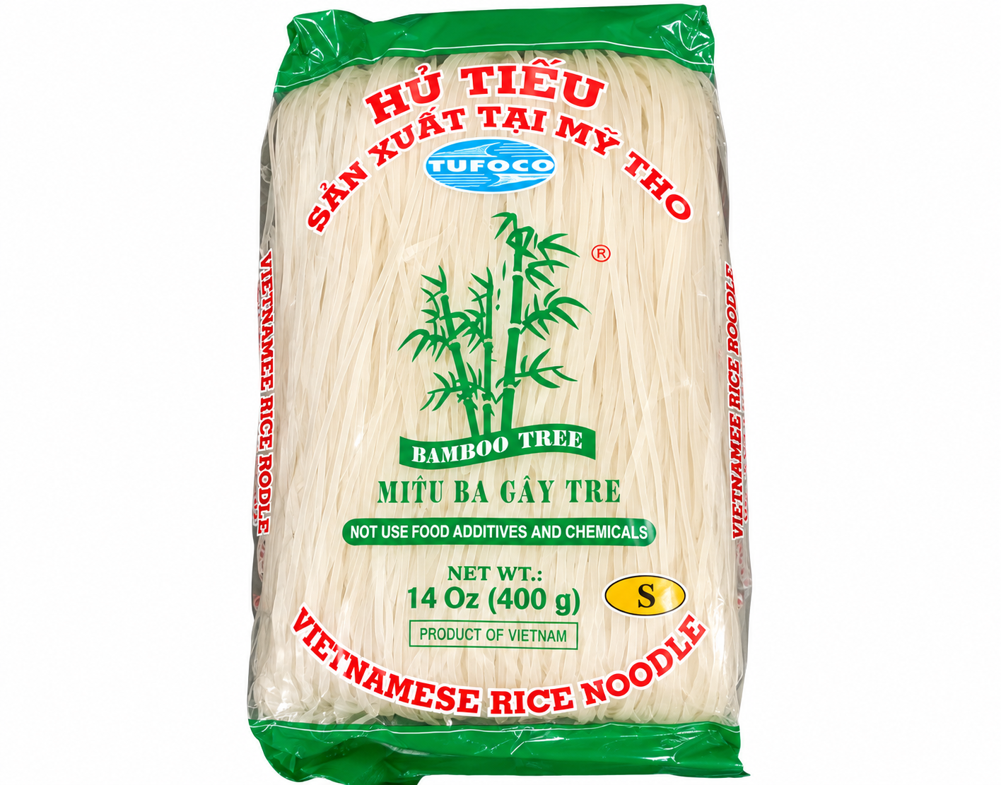 Bamboo Tree Nouilles de riz 1 mm (HỦ TIẾU) - 400 g