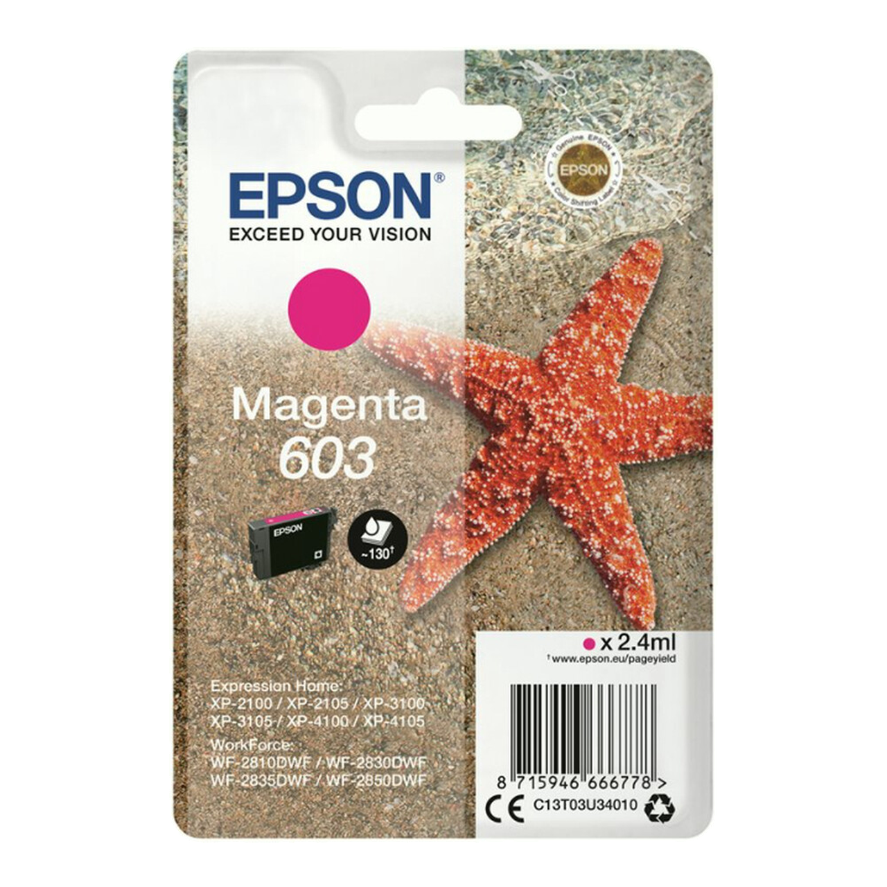 Epson Cartouche d'encre 603 Magenta à l'unité