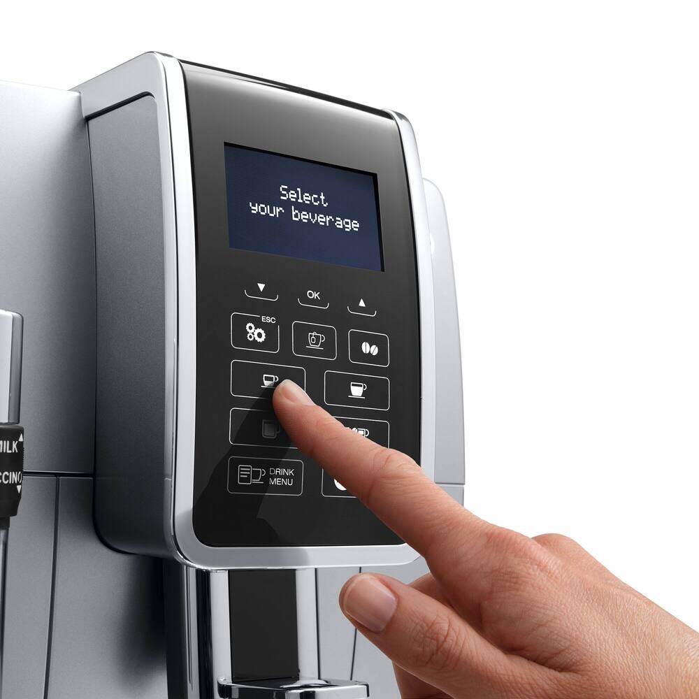 DE‘LONGHI Dinamica, Machine Expresso Automatique, ECAM350.35.SB, Silver