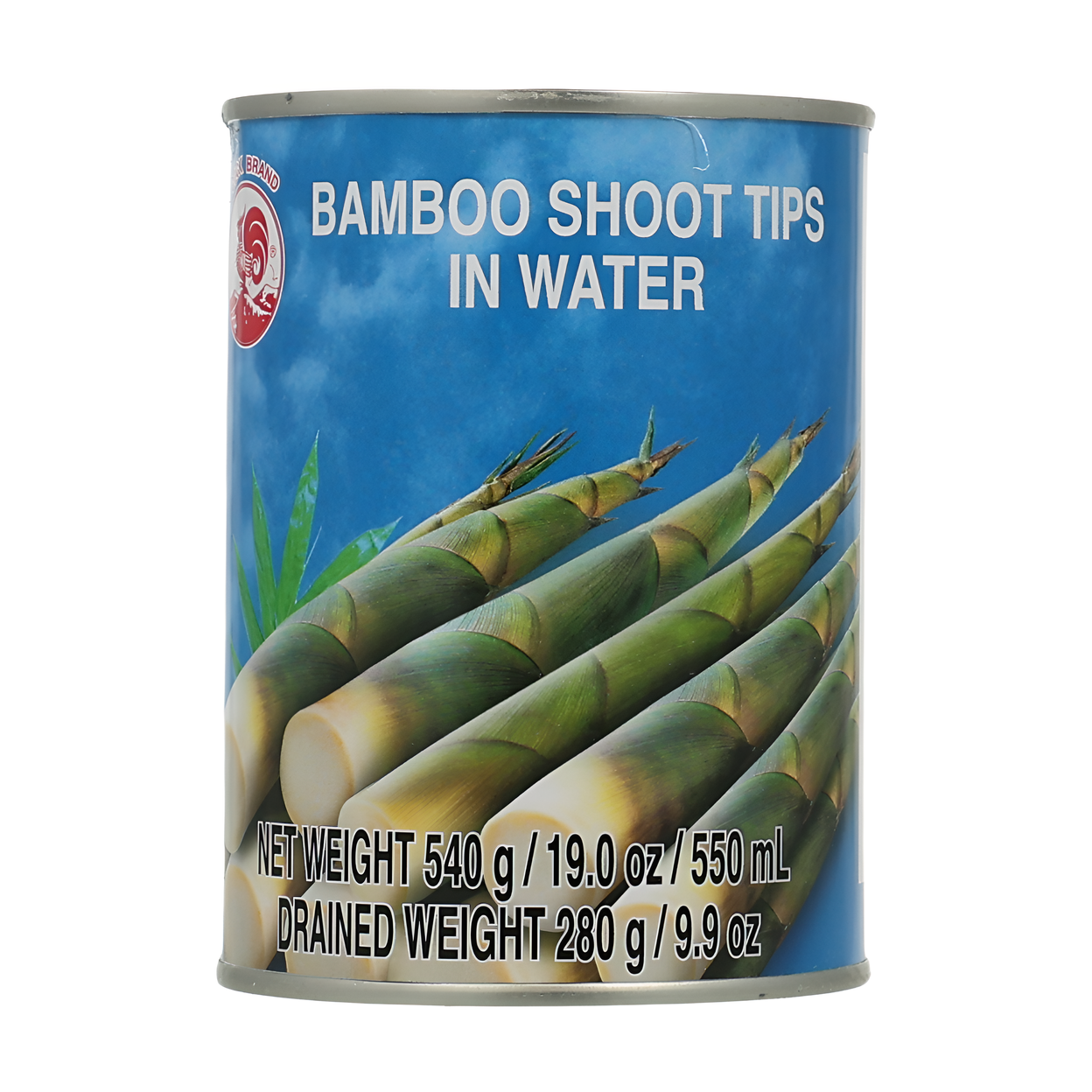 Cock Brand Pousses de bambou d'eau 540G