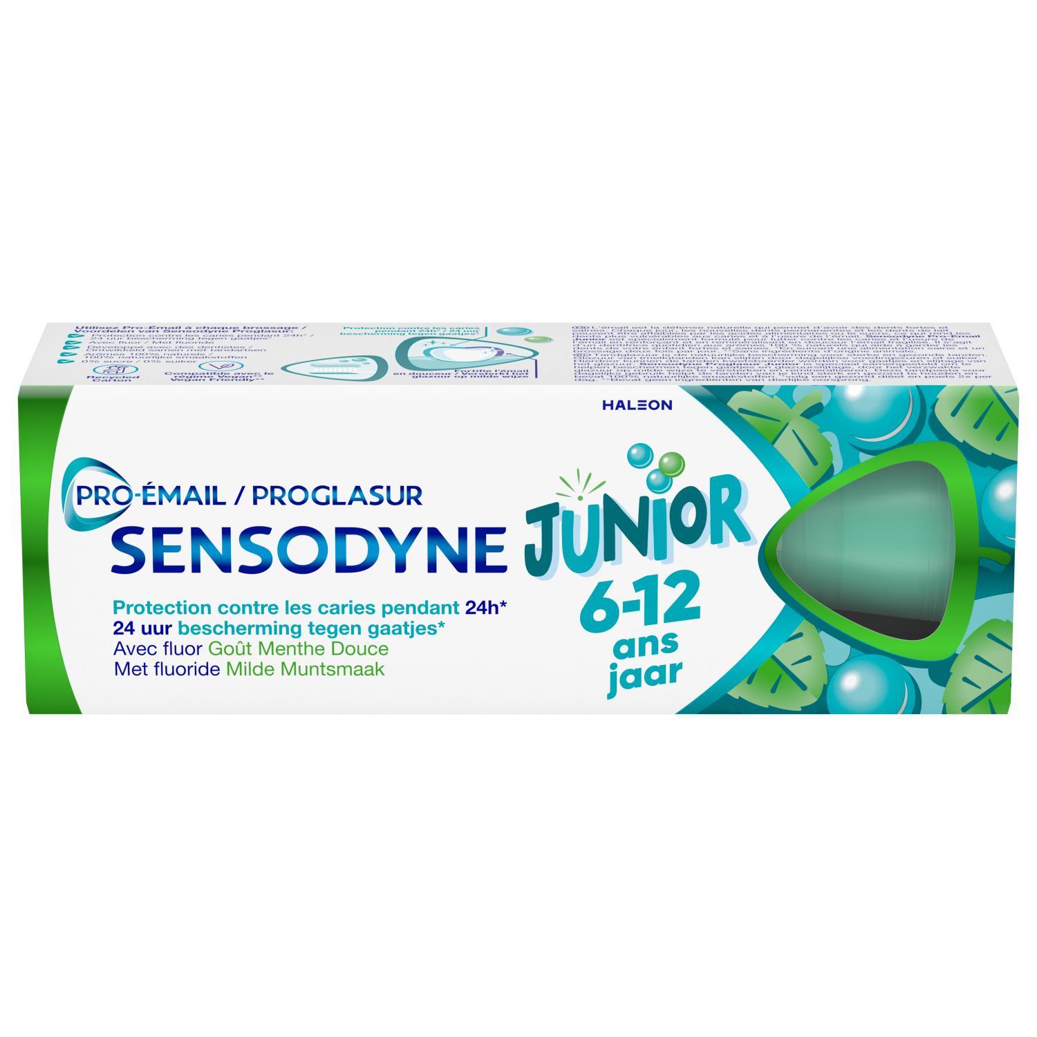 SENSODYNE Junior - Dentifrice 6-12 Ans - 50ml
