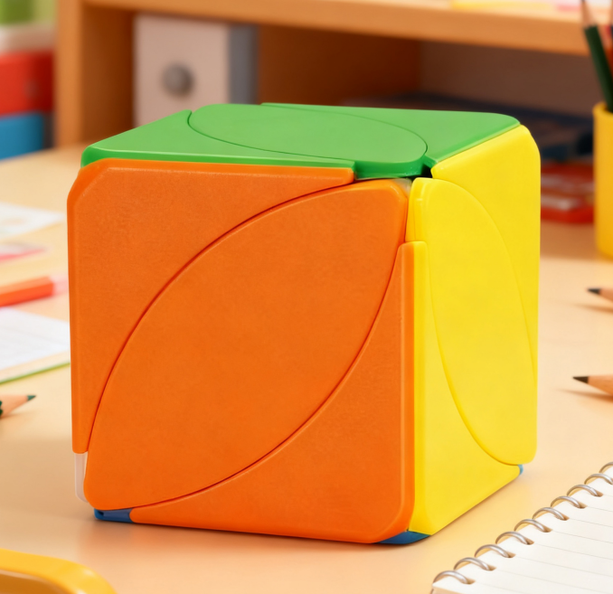 Mod Cube Casse-tête feuille d'érable uni sans autocollants