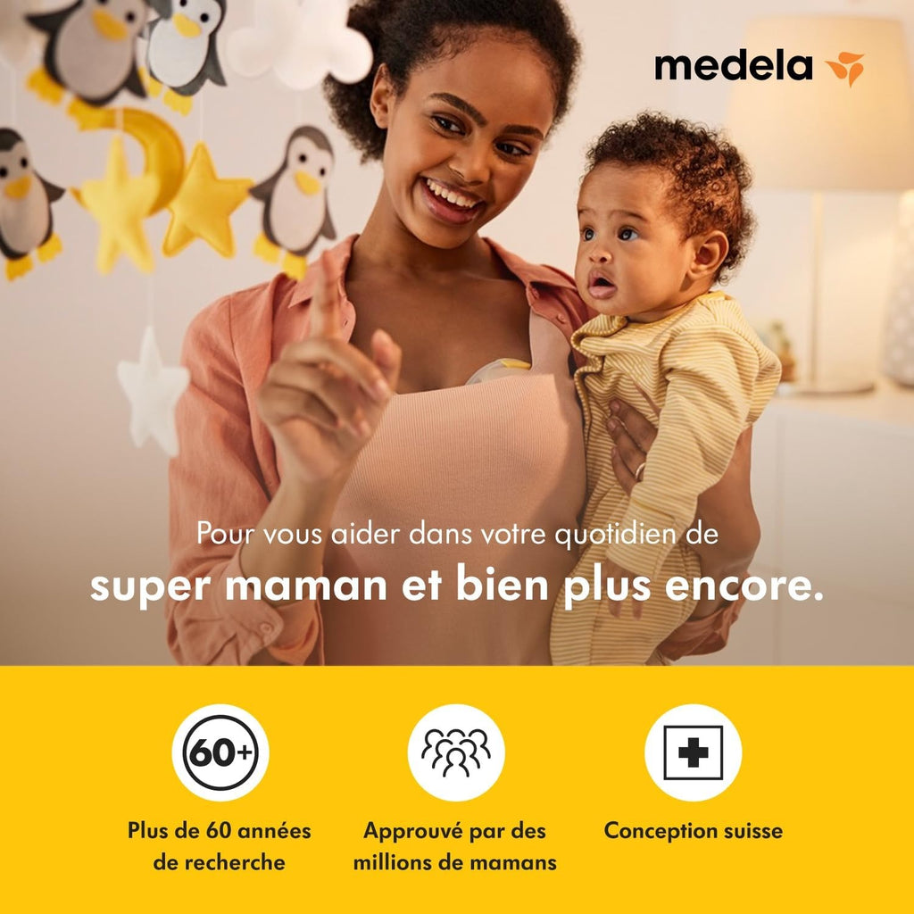 MEDELA - Collecteurs de lait maternel intra-soutien-gorge, lot de 2