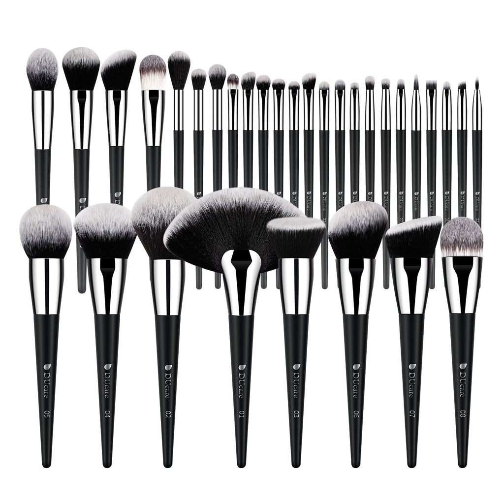 DUcare Lot professionnel de pinceaux de maquillage 32 pièces